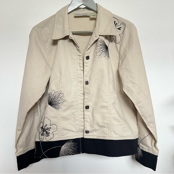 Susan Bristol Embroidered Cotton Jacket - Picture 1 of 11